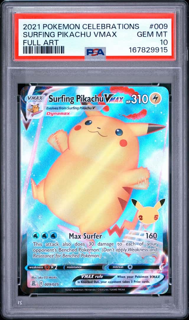 Surfing Pikachu VMAX