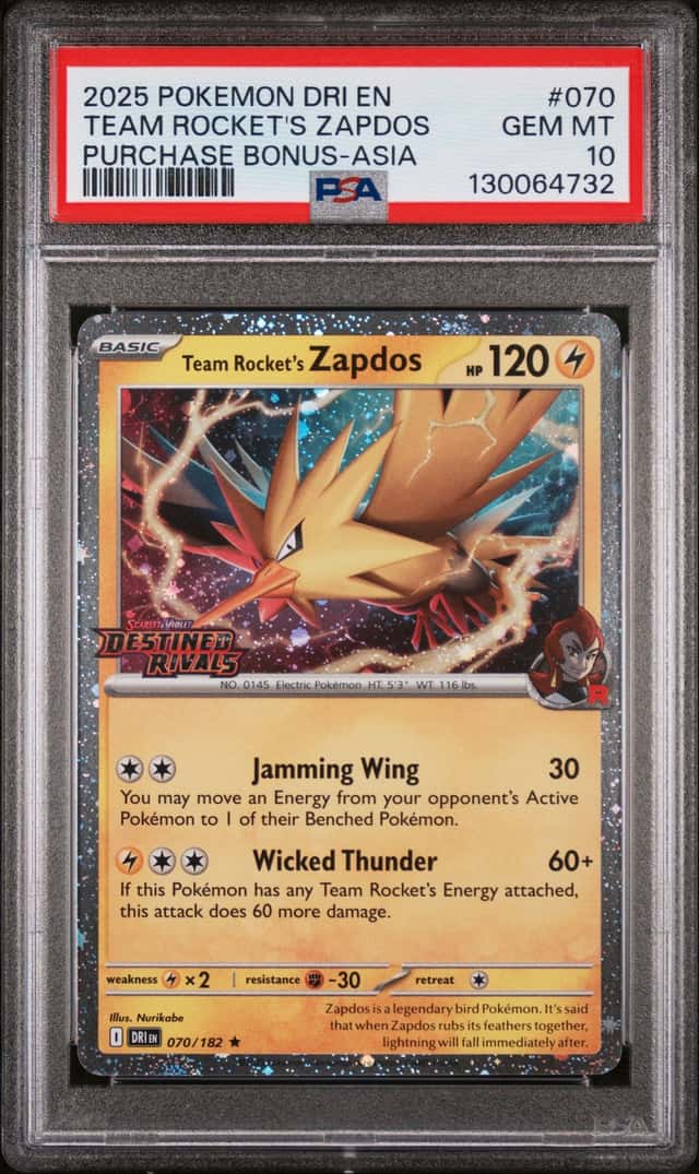 Team Rocket's Zapdos