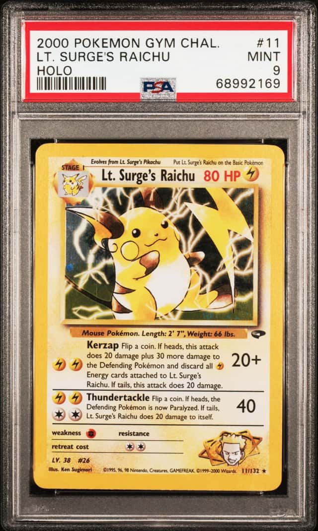 Lt. Surge's Raichu