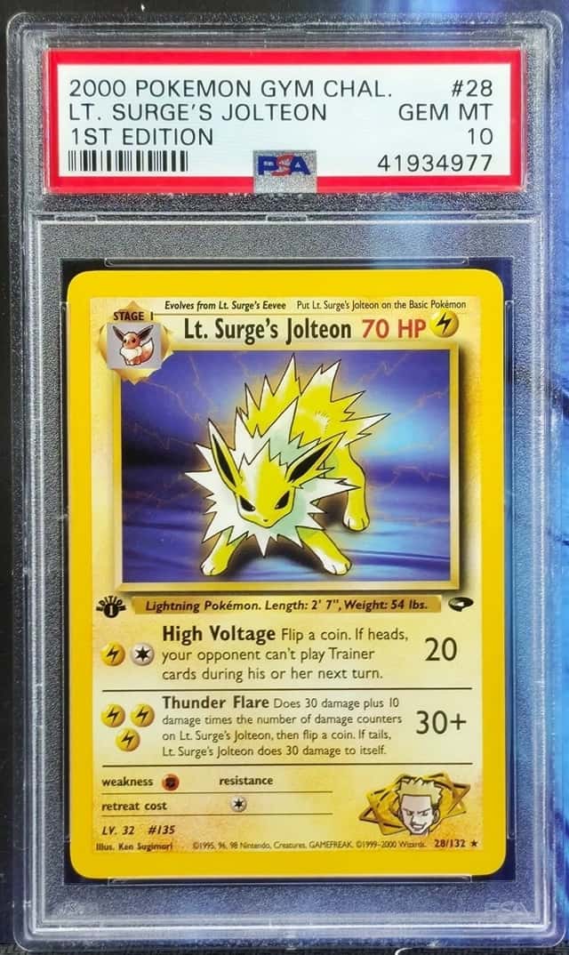 Lt. Surge's Jolteon