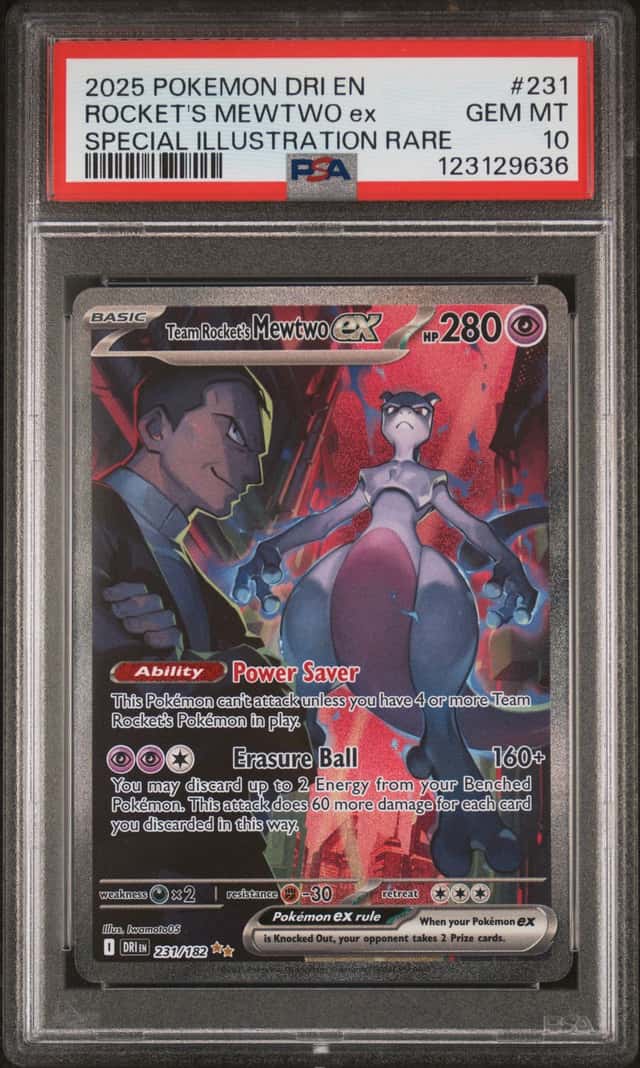 ROCKET'S MEWTWO ex