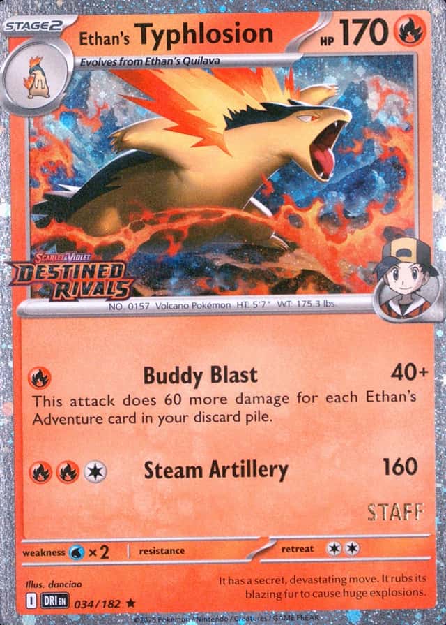 Holo · Prerelease · Staff