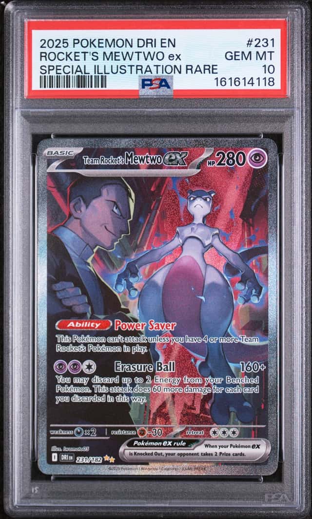 ROCKET'S MEWTWO ex