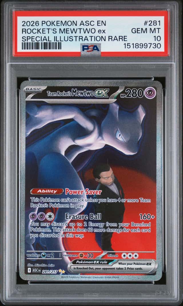 ROCKET'S MEWTWO ex