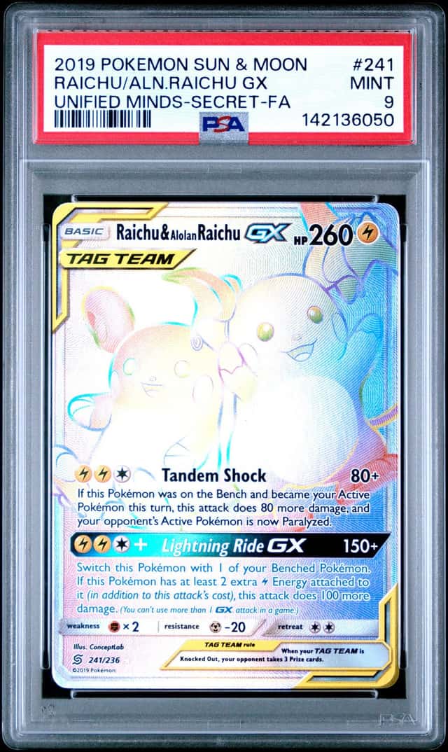 Raichu & Alolan Raichu GX
