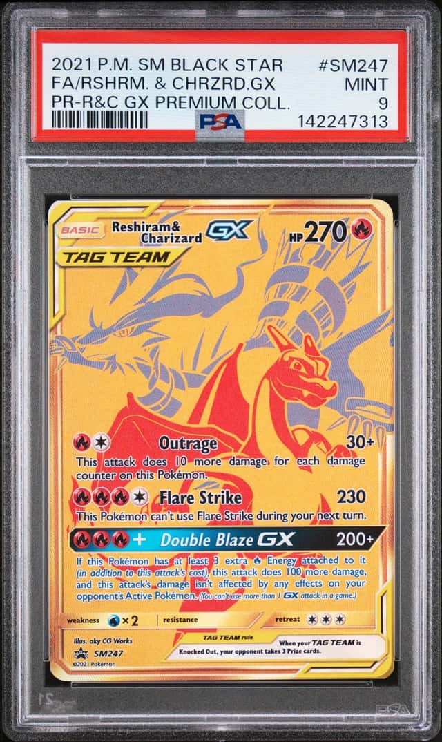 Reshiram & Charizard GX