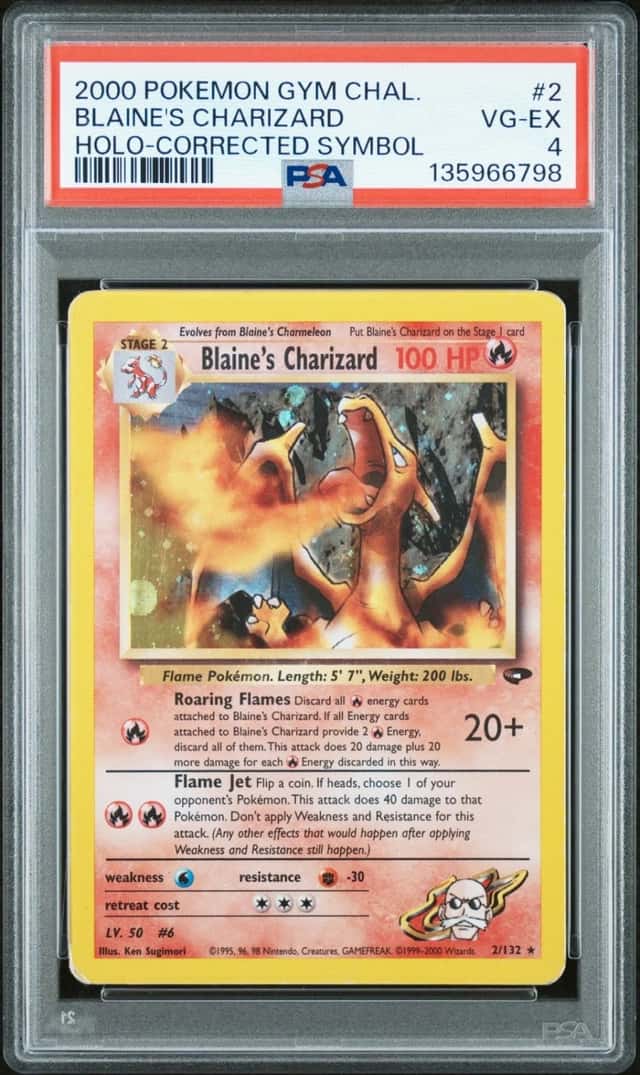 Blaine's Charizard