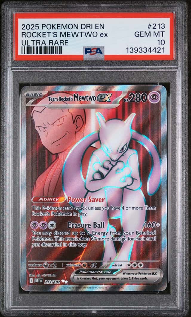 ROCKET'S MEWTWO ex