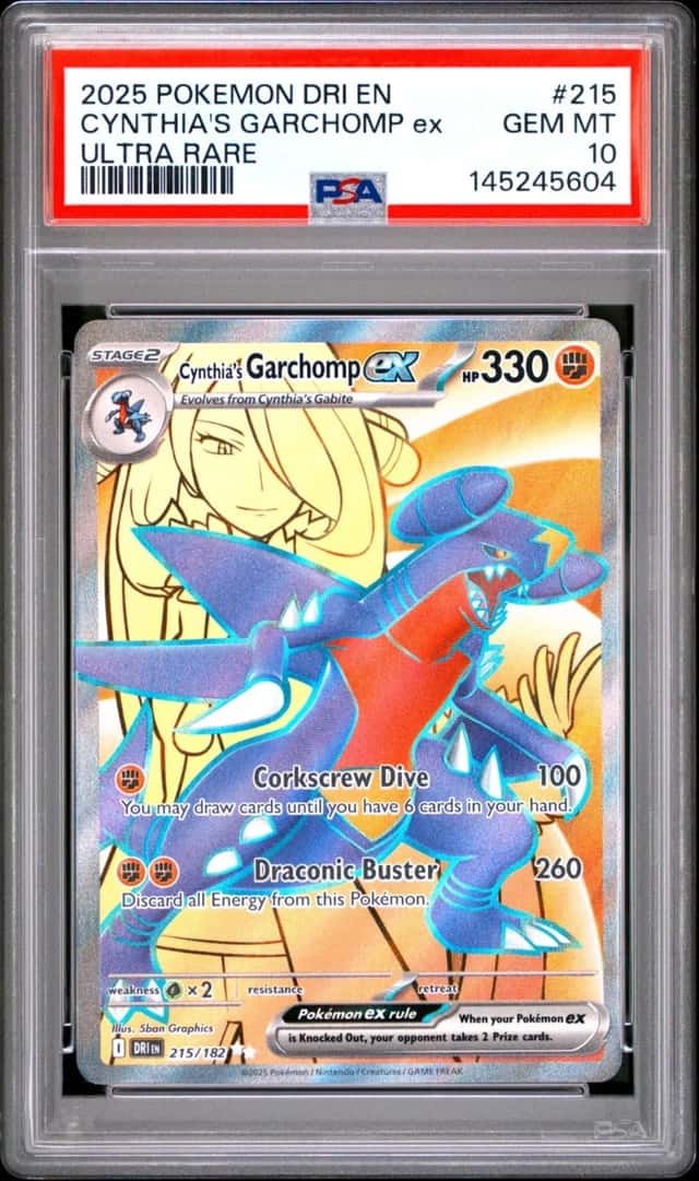 CYNTHIA'S GARCHOMP ex