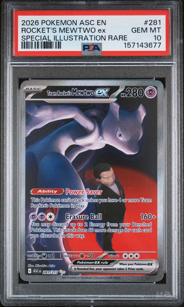 ROCKET'S MEWTWO ex