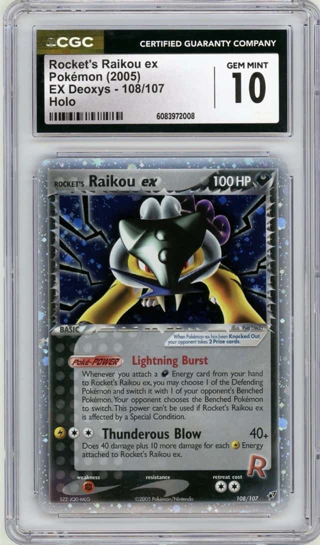 Rocket's Raikou ex