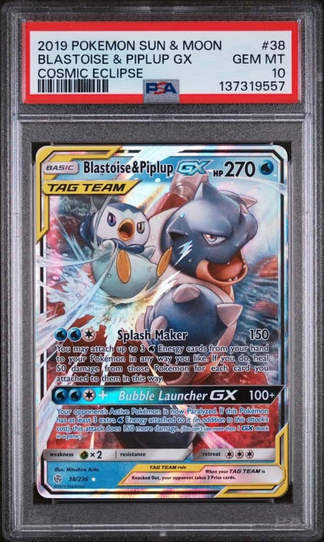 Blastoise & Piplup GX