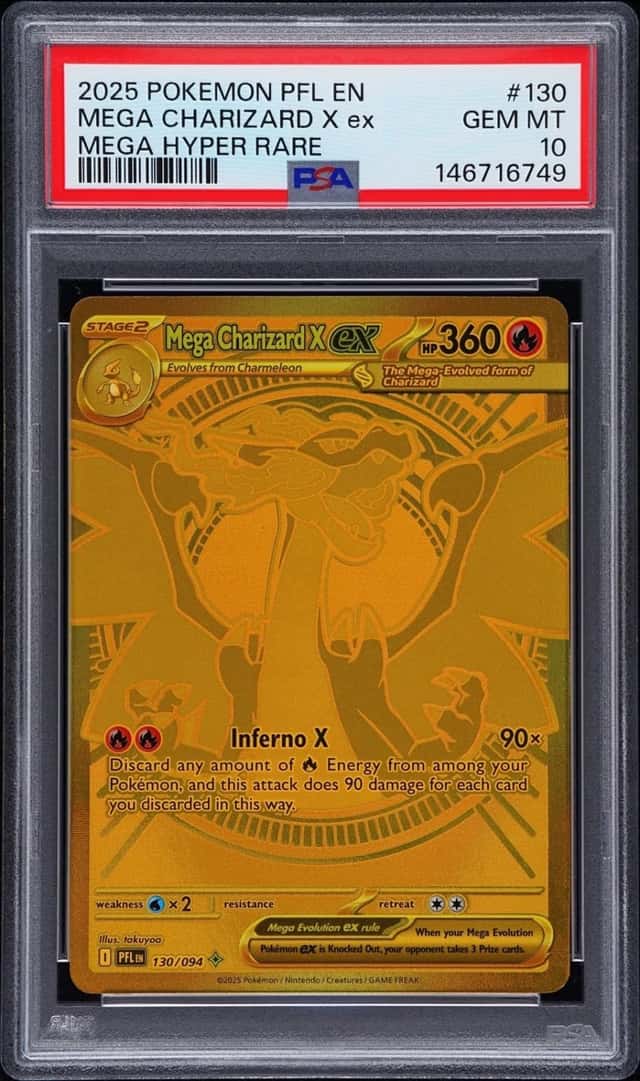 MEGA CHARIZARD X ex