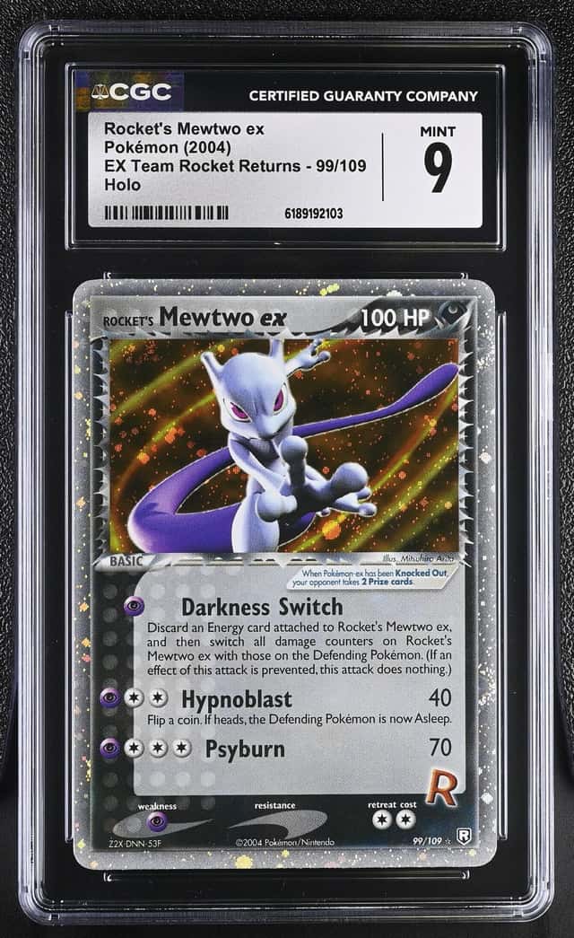 Rocket's Mewtwo EX