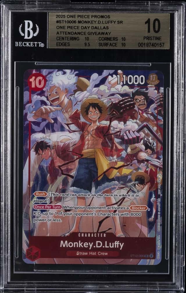 Monkey.D.Luffy SR/(ONE PIECE DAY Dallas Attendance Giveaway)