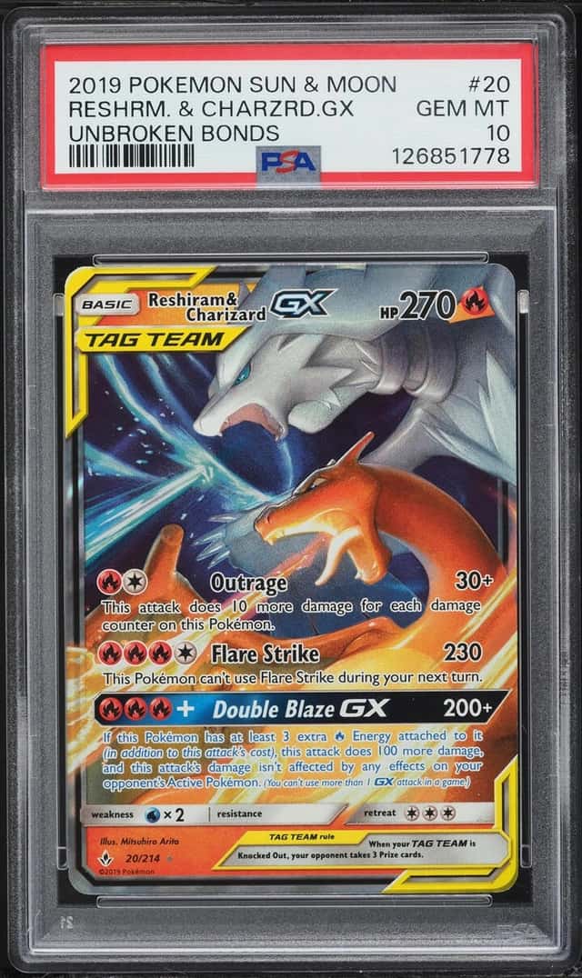 Reshiram & Charizard GX