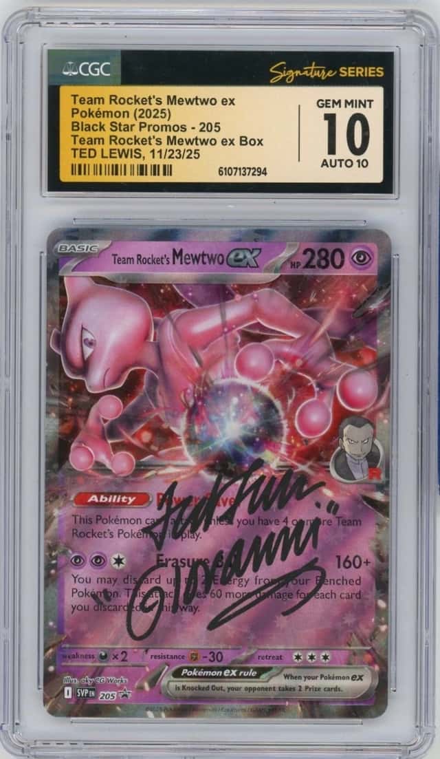 ROCKET's MEWTWO EX