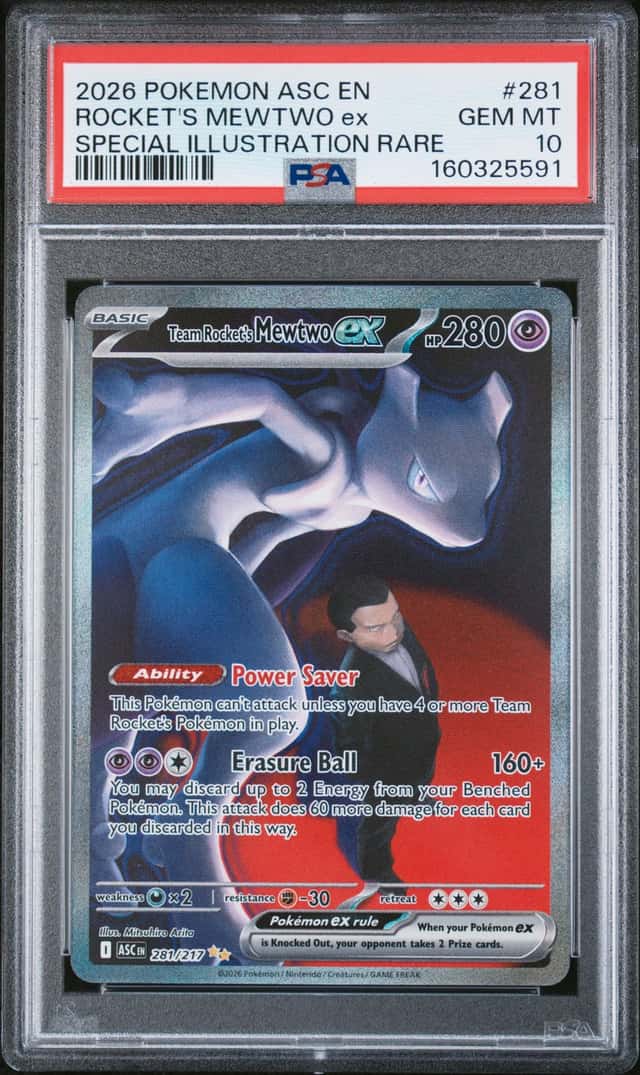 ROCKET'S MEWTWO ex