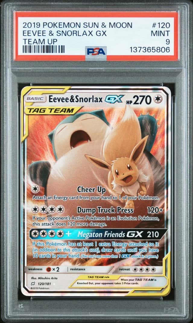 Eevee & Snorlax GX
