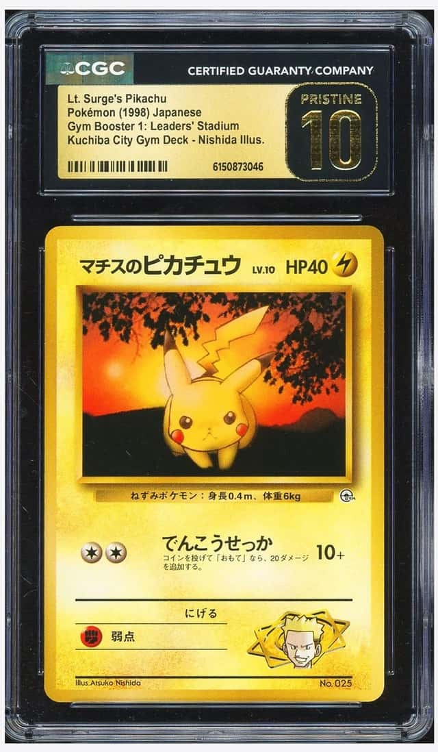 Lt. Surge's Pikachu