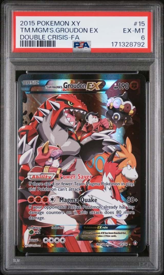 Team Magma's Groudon EX