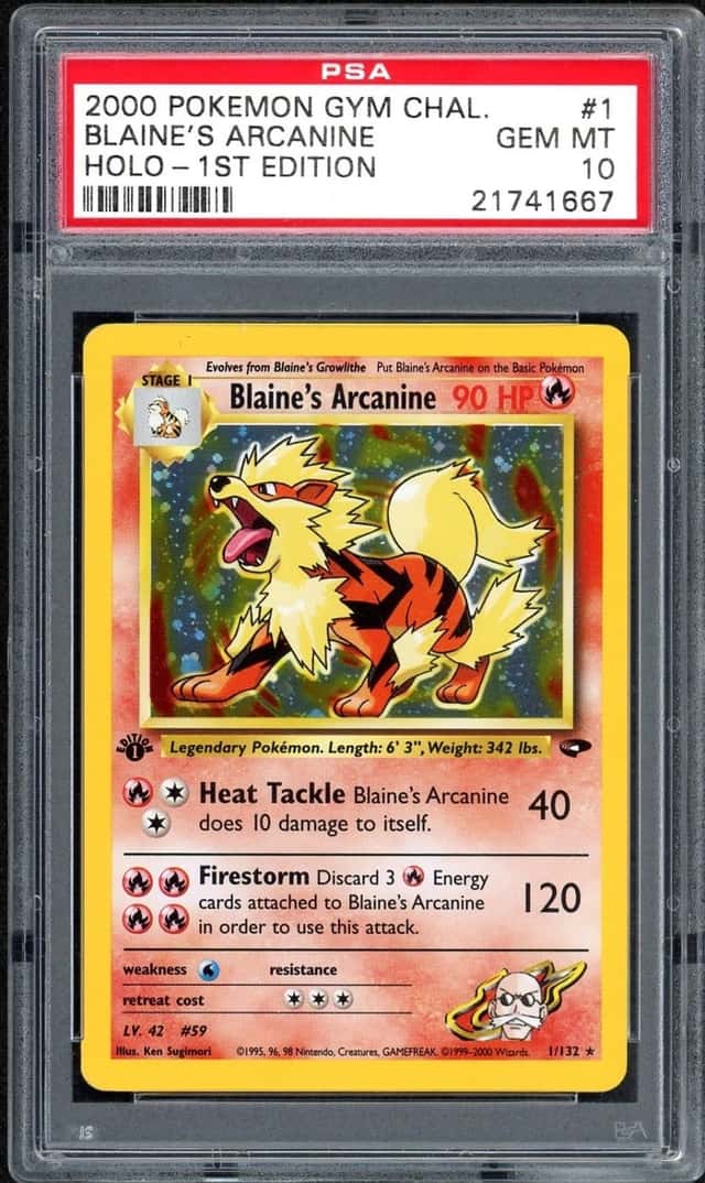 Blaine's Arcanine