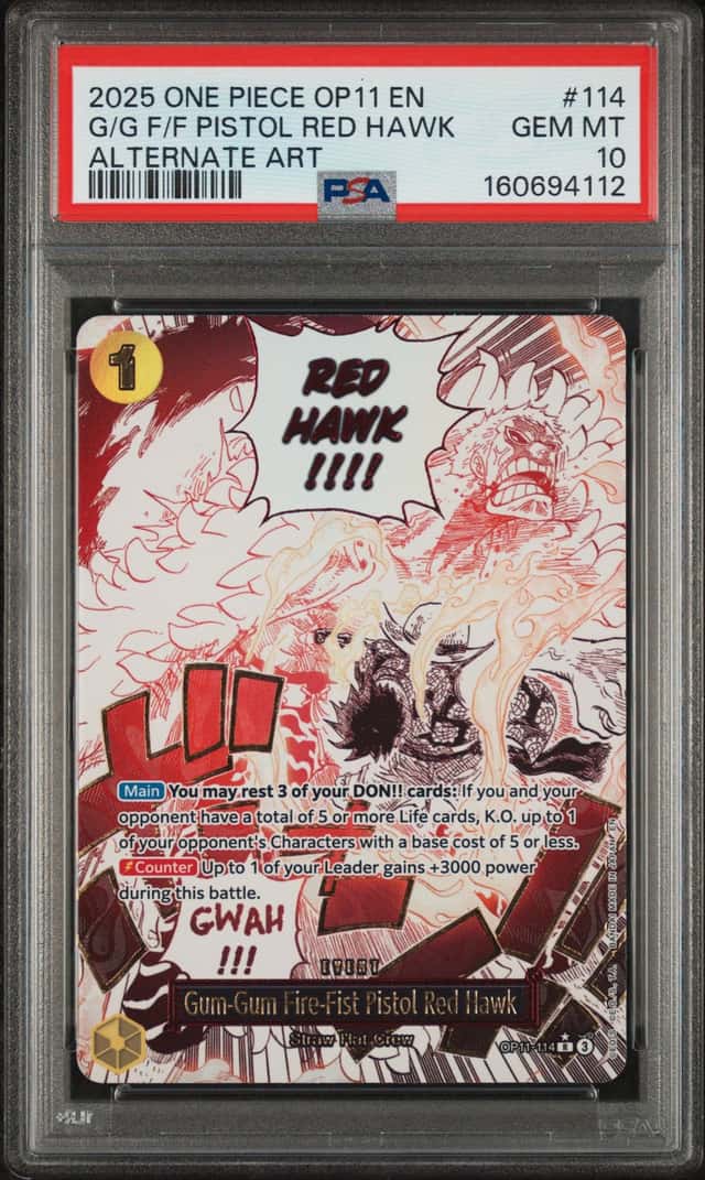 Gum-Gum Fire-Fist Pistol Red Hawk