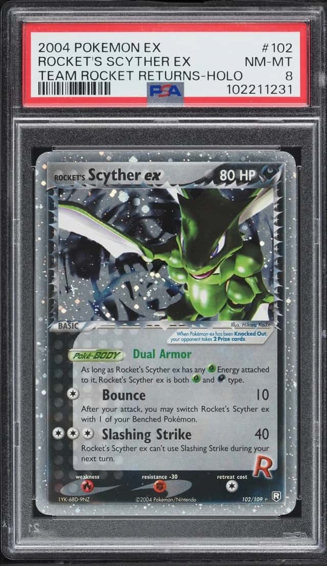 Rocket's Scyther EX