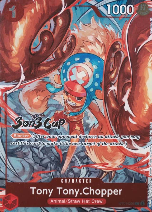 3 On 3 Cup-Top Prize
