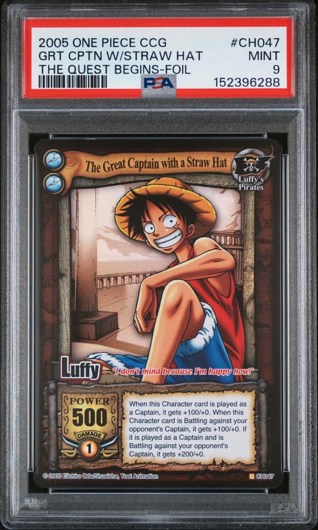 GRT CPTN W/STRAW HAT