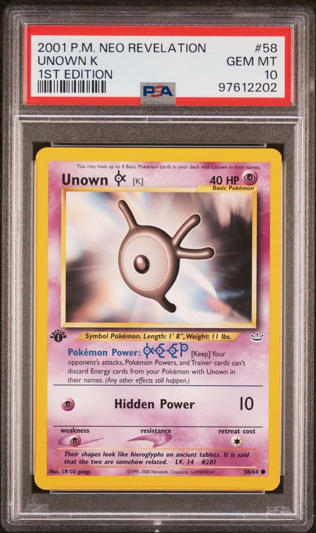Unown K