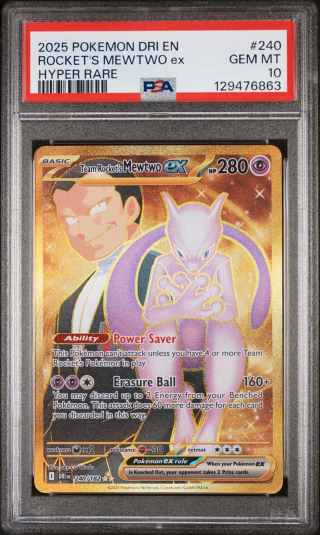 ROCKET'S MEWTWO ex