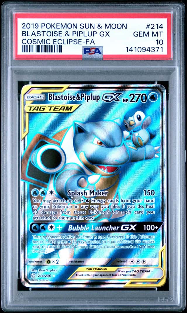 Blastoise & Piplup GX