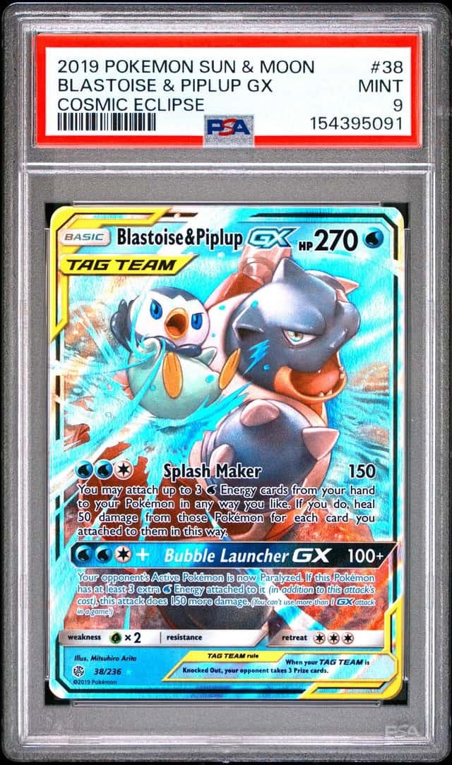 Blastoise & Piplup GX
