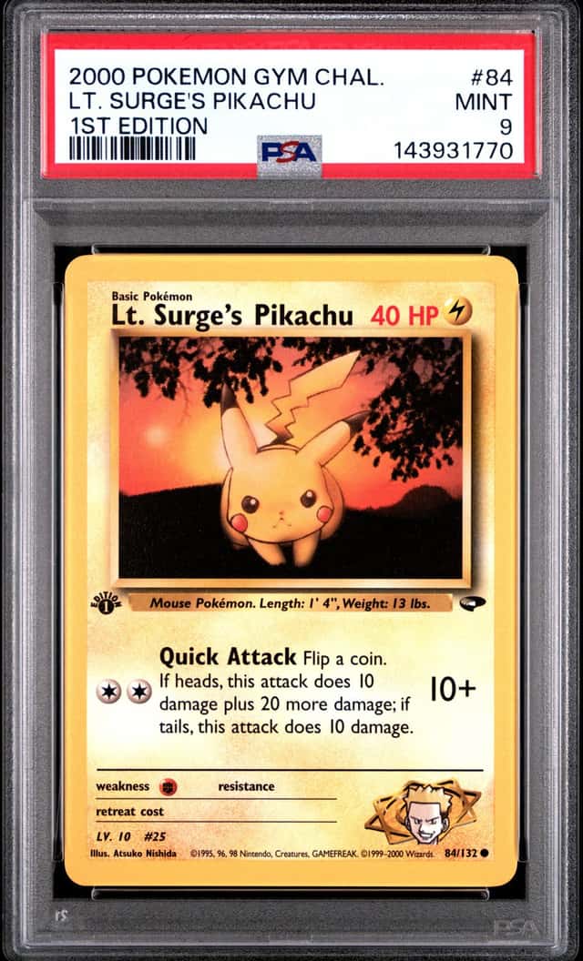 Lt. Surge's Pikachu