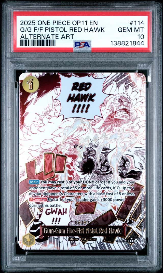 Gum-Gum Fire-Fist Pistol Red Hawk