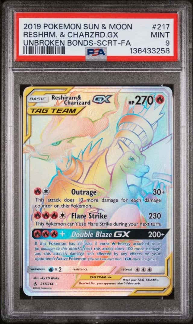 Reshiram & Charizard GX