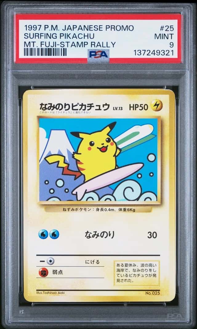 Surfing Pikachu