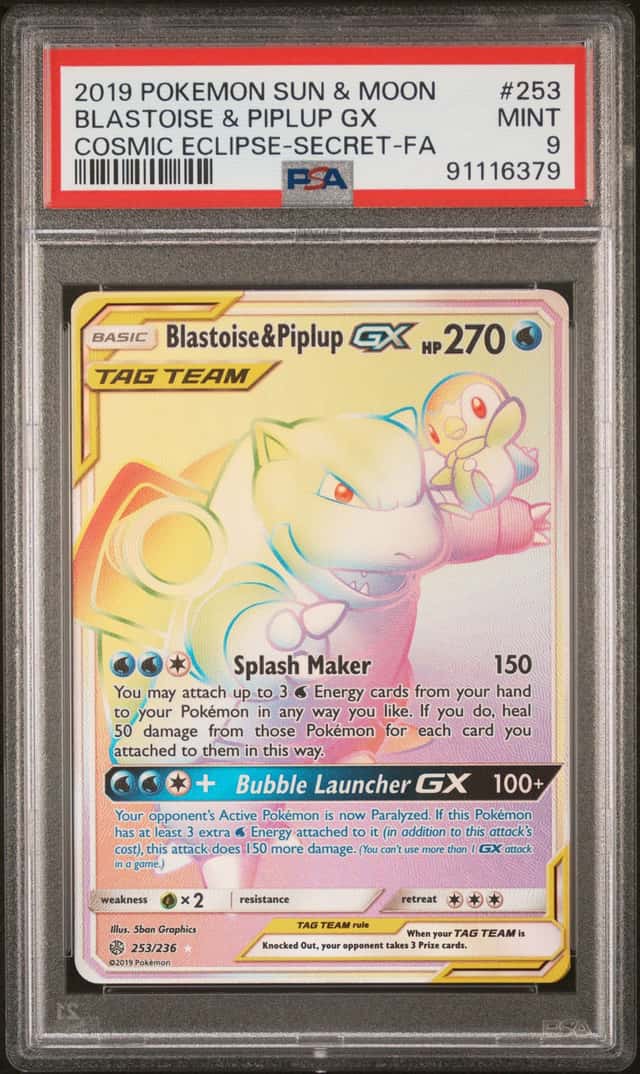 Blastoise & Piplup GX