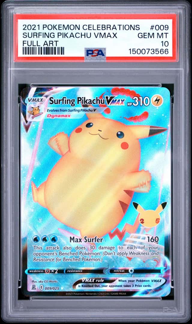 Surfing Pikachu VMAX