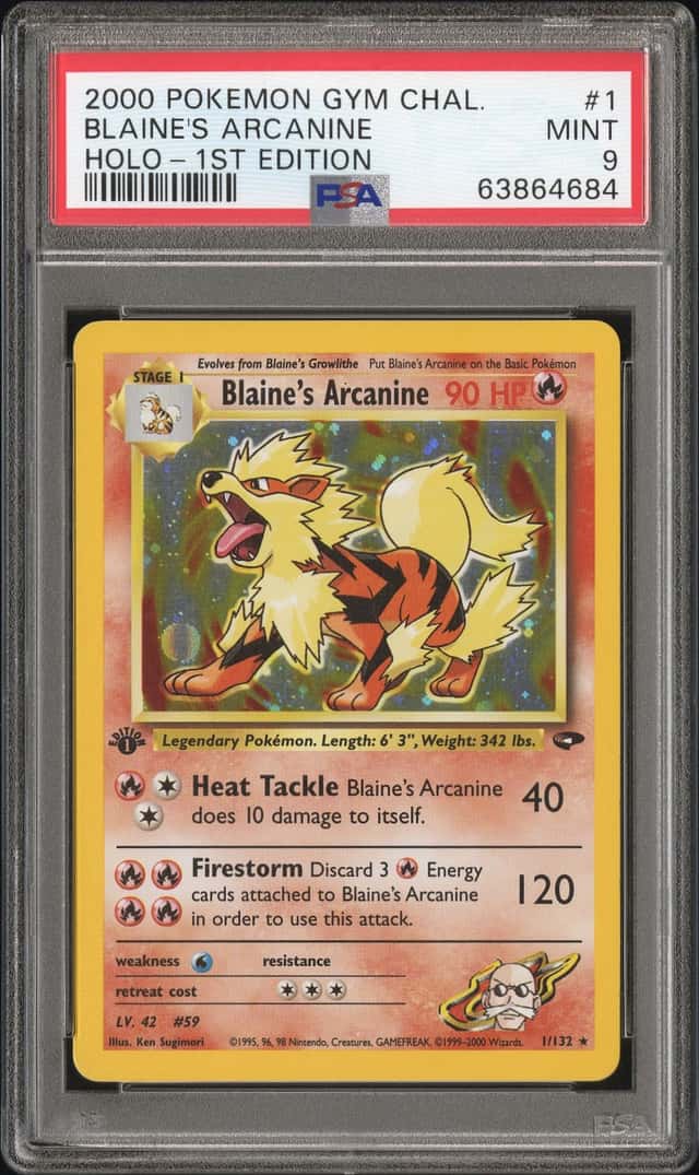 Blaine's Arcanine