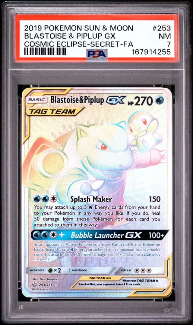 Blastoise & Piplup GX