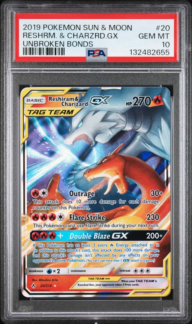 Reshiram & Charizard GX