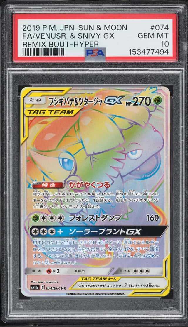 Venusaur & Snivy GX