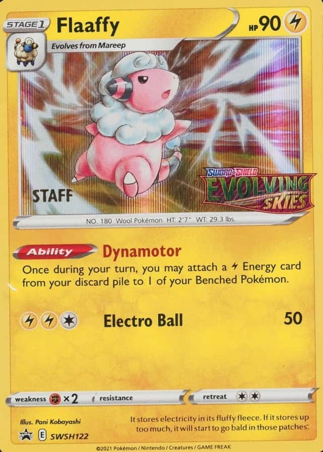 Holo · Prerelease · Evolving Skies Staff
