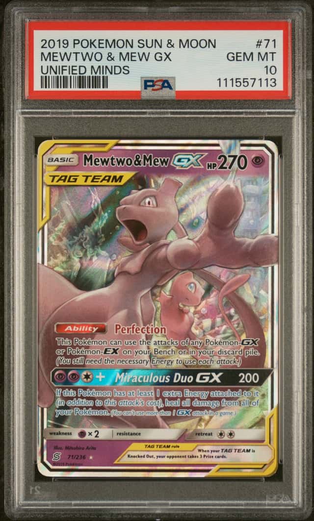 Mewtwo & Mew GX