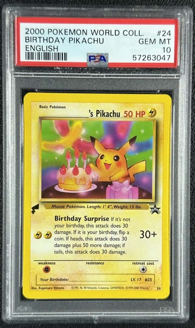 Birthday Pikachu