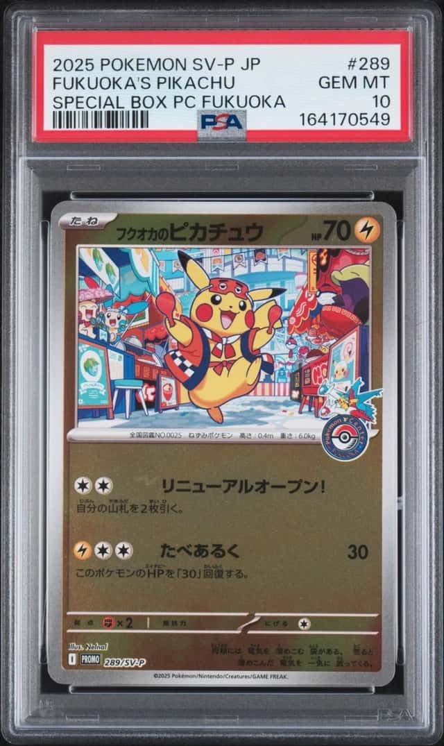 Fukuoka's Pikachu