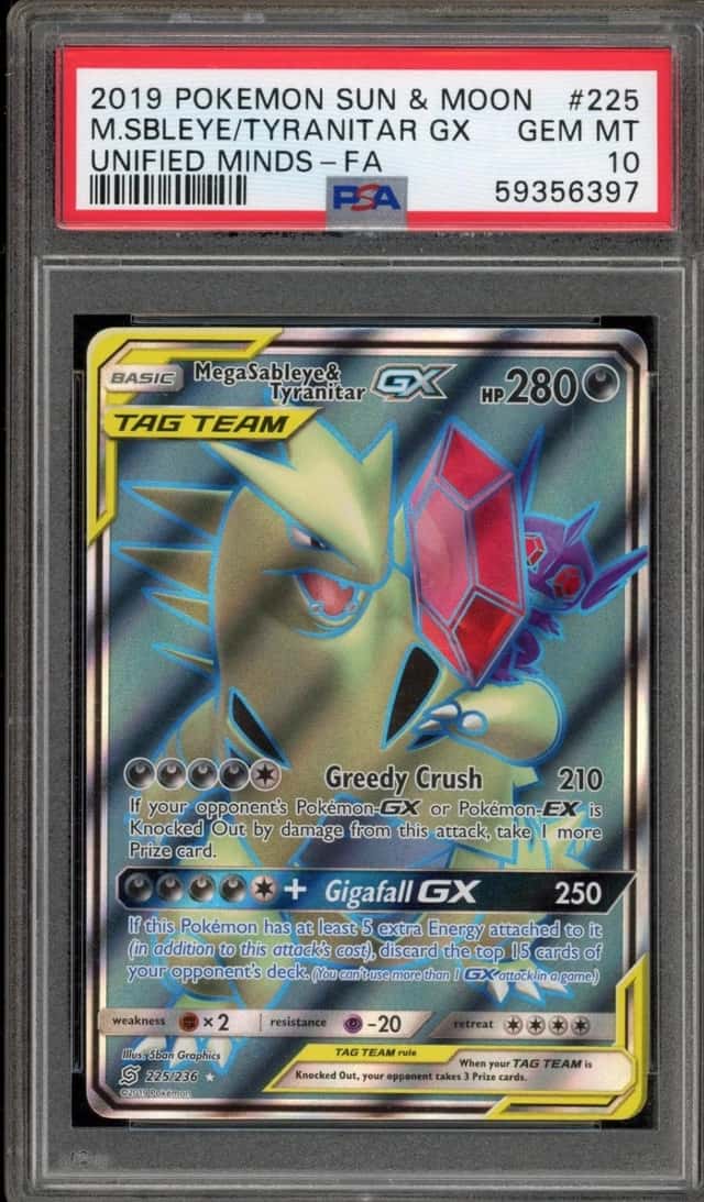Mega Sableye & Tyranitar GX