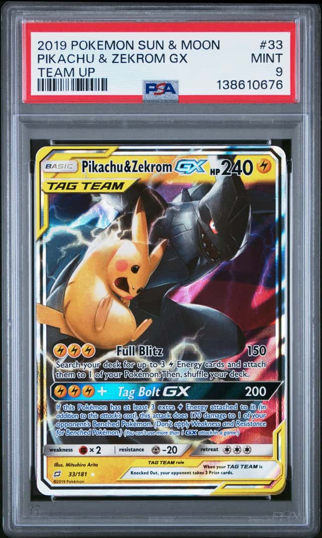 Pikachu & Zekrom GX